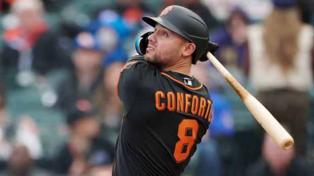 San Francisco Giants outfielder Michael Conforto